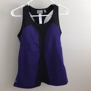 Athleta Tank Top With Pockets & Bra